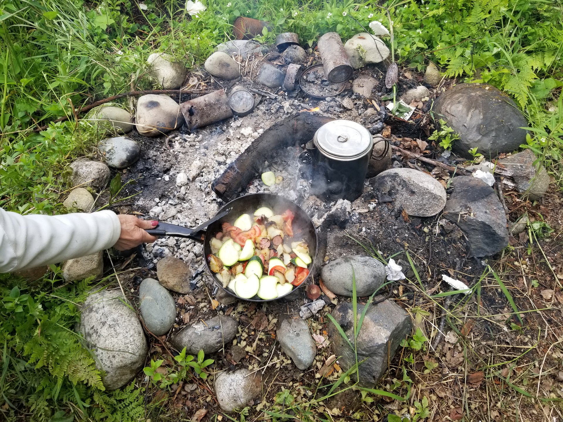 Wilderness Camping & Campfire Cooking!