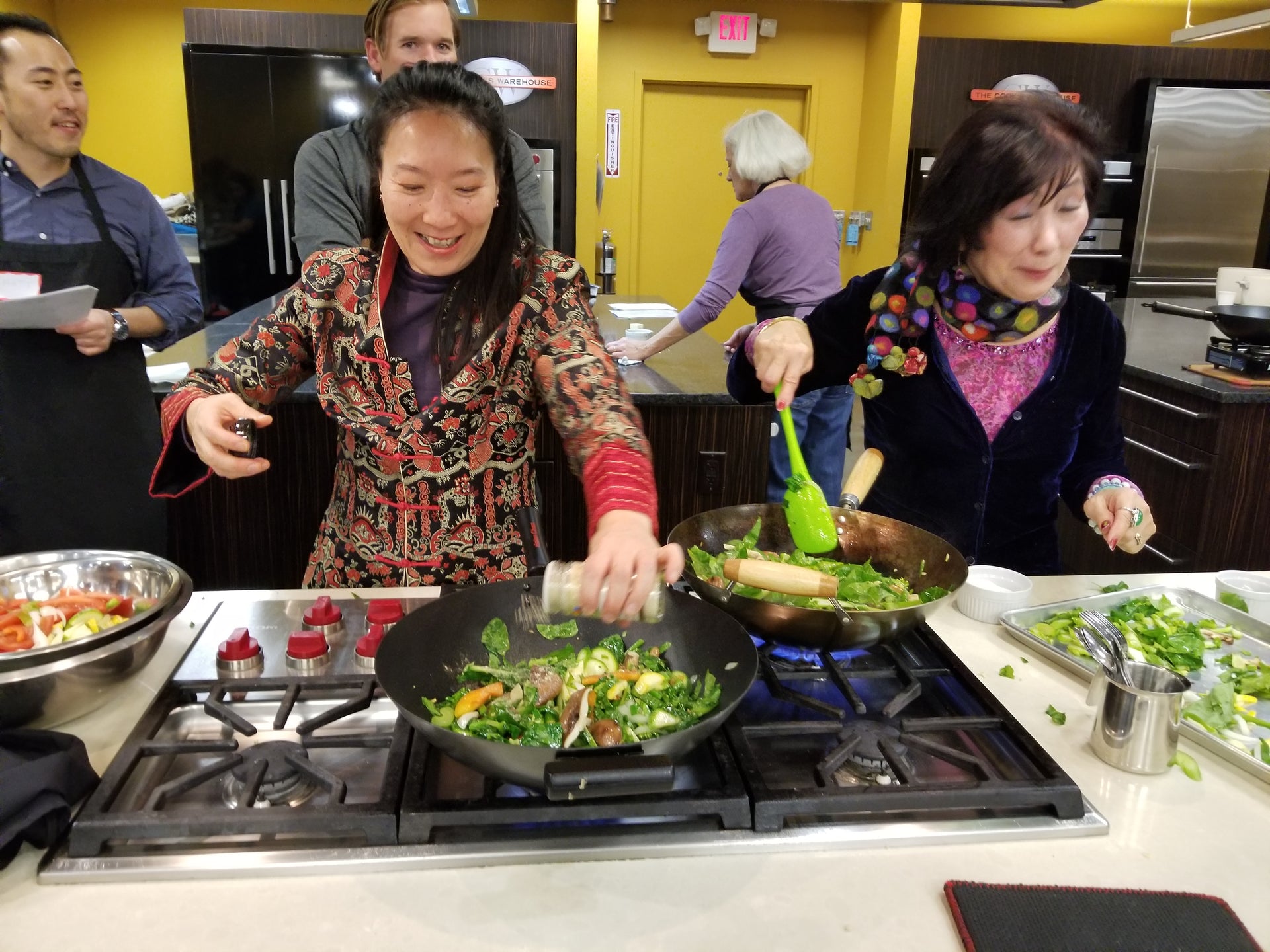 Cooking Classes on Asian Vegetarian, Plant-Based Foods and Fun, Hands-On Chinese Dumplings!