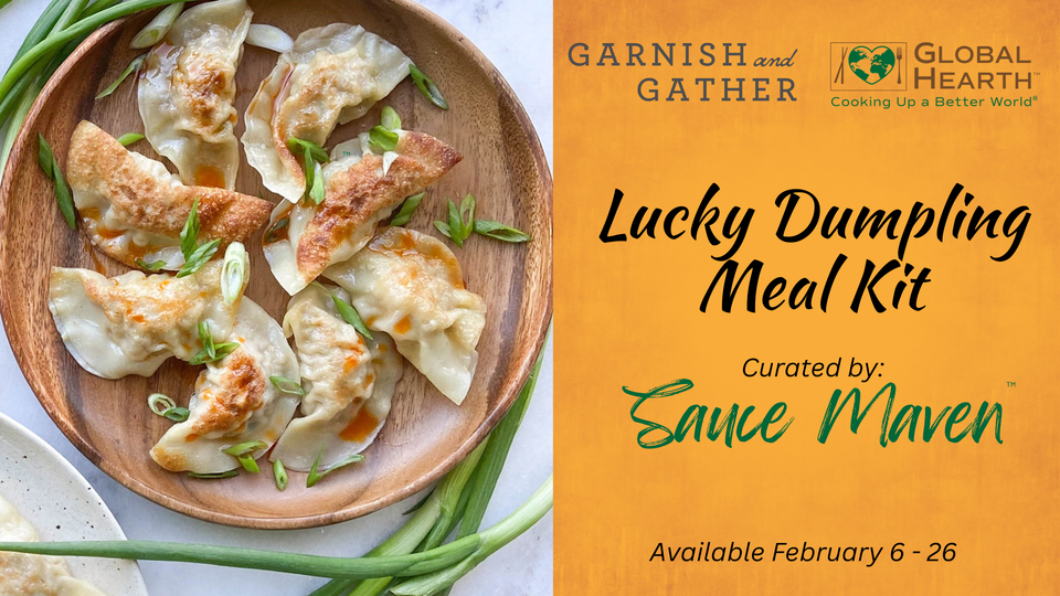 Lunar New Year Lucky Dumpling Collaboration with Garnish and Gather