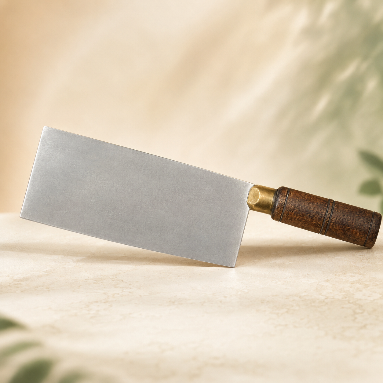 Chef Cleaver-Knife MADE IN USA, Premium Sauces and Chopsticks Gift Set